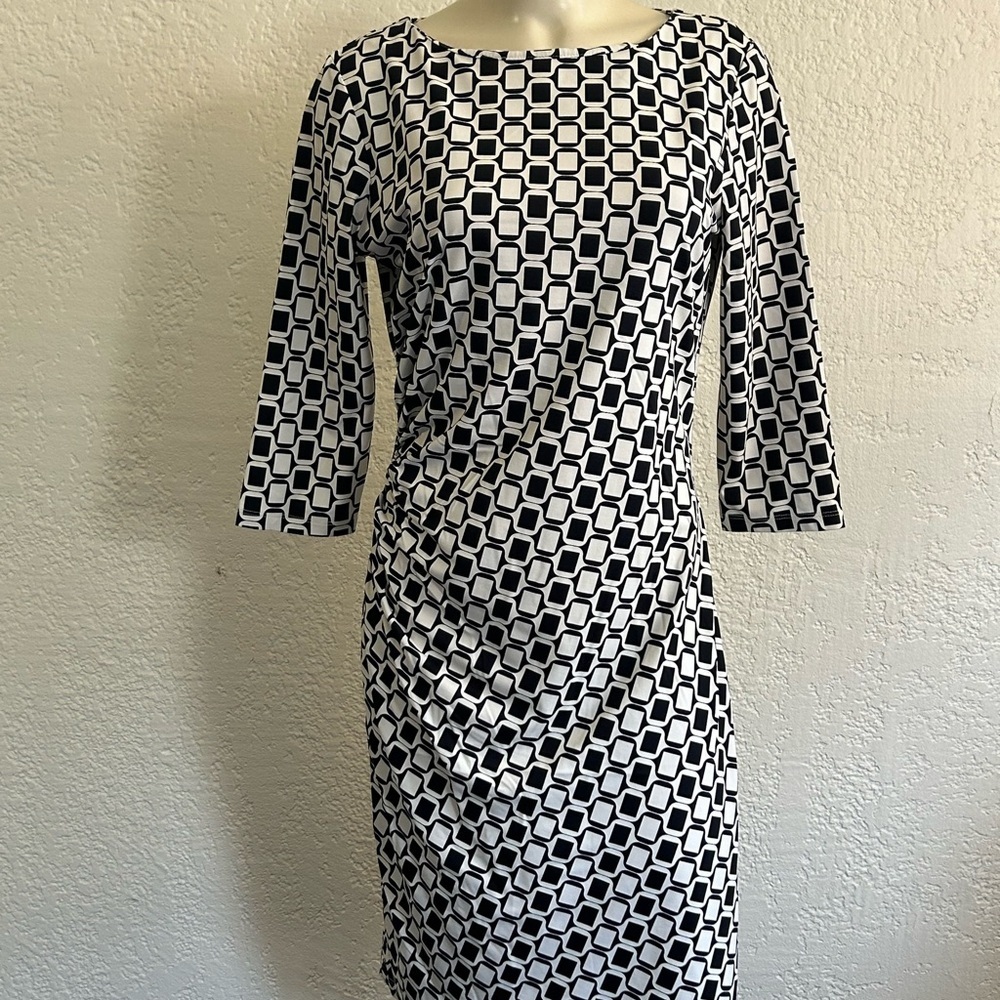 J. McLaughlin Catalina cloth ruched dress MEDIUM